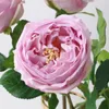 Decorative Flowers Artificial Rose Wedding Ornament Home Decoration Plants For Decor Flower Bouquet Bulk Decorations