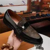 Mocassins de luxo de luxo confortável designer de sapatos casuais planos homens deslizantes deslizáveis ​​de couro macio de condução mocassins tamanho 38-46