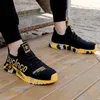 Safety Shoes Breathable Men Work Safety Shoes Anti-smashing Steel Toe Cap Working Shoes Construction Indestructible Work Sneakers Men Shoes 230505