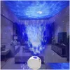 Effetti LED Cielo stellato Proiettore Luce Stella Luna Notte Oceano Luci ondulate 6 colori Lampada di illuminazione per bambini Regali per bambini Drop Deliv Dhvaq