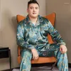 Męska odzież sutowa 150 kg wielka plama kropka Pajama