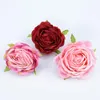 Fiori Decorativi 20/30 PZ Rose Di Seta Di Alta Qualità Teste Vasi Per La Decorazione Piante Artificiali Scrapbooking Falso Decorazioni Per La Casa Di Nozze