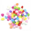 Decorative Flowers 100Pcs 3cm PE Foam Roses Artificial For Wedding Decoration Party DIY Wreath Bouquet Supplies Handmade Teddy Bear Crafts