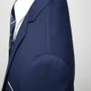 Дизайнерский мужской костюм Комплект Мужские деловые костюмы Формальные Slim Fit Свадебный бал Мужское платье Бутик клетчатая куртка для жениха Брюки Майка Азиатский размер S-5XL 2W2F