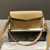 Дизайнерские баговые сумочка на плече Messenger Women Totes Fashion Vintage Dimbers Печать Классические кошелек сцепления по кроссу с жемчугом