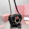 Y2K crossbody designer väskor rosa purses kawaii kvinna handväska mini axelväska luxurys handväskor kvinnor diamanter mode handväska