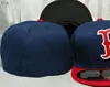 Herr baseball full stängd mössor sommar sann passform hip hop trucker hatt pappa gorras hombreball ben män kvinnor 32 lag avslappnad sport platt monterade hattar b boston mix färger a8