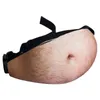 Waist Bags 2023 Personality FashionDad Bag Dad Bod Universal Flesh Colored Beer Fat Belly Fanny Pack Fun KA-