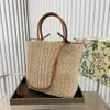 Borsa di paglia estiva alla moda Borsa per la spesa da donna Borse di grande capacità Borse da viaggio a tracolla di alta qualità Borsa classica di alta moda all'ingrosso