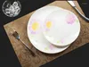 Placas 2pcs Conjunto 8 10 polegadas Real China China Charger Plate