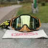 Utomhus Eyewear New 2022 Glasses Man Motorcykelskyddsglasögon Motocross Racing Motorcykelskyddsglasögon Motocross Cycling Goggles P230505