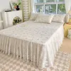 Bedding Sets STILE FRANCÊS CONSELHO RURAL PEQUENAS TAPE DE DUVET TAPE DE TAPELA CAMADA CAMPA CAMADA DUPLA CAMADA LACE RUFFLES SAIR SAIR FORRHONHASES