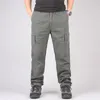 Pantalons pour hommes Hommes Printemps Automne Casual Coton Cargo Hommes Salopette Baggy Combat Militaire Tactique Armée Droite Pantalons Longs