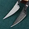 Messen D2 Steel Camping Hunting Survival EDC Tool Outdoor Utility Self Defense Weapons Fixed Blade Combat Tactical Knife G10