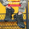 Veiligheidsschoenen Winter sneakers Men Veiligheidsschoenen stalen teen cap werk laarzen anti-piercing werkschoenen heren laarzen werken wandelen camping maat 37-50 230505