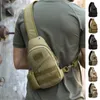 Outdoor Taschen USB Lade Brusttasche Militärische Taktische Männer Wandern Camping Schulter Sling Angeln Camo Für Reitsport Jagd