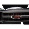 Autobadges Shenwinfy Front Grille Tailgate Emblem voor 0414 F150 Ford Oval Badge 1114 Edge 1116 Explorer 0611 Ranger 0714 Expeditie Dhjir