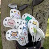 Club Heads Cute Animal Design Golf Iron Head Covers Iron Headovers with White Color and Long Neck 4-9 ASPX 10pcs 230505