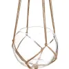 5st POT HOLDER Knutt Macrame Plant Hanger Hook Vintage Cotton Linen Flowerpot Basket Lyft Rep Hanging Basket