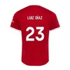 23 24 24 25 MAC Allister Soccer Jersey GAKPO Darwin Szoboszlai 2023 2024 2025 Mohamed Diogo Luis Diaz Alexander Arnold Football Shirt Men Kit Kit Mundurs A.Becker 55