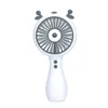 Mini Portable Fan USB Charging Air Condition Handheld Fans 3 Speed 2 Humidifying Spray Mode Water Fan Summer Outdoor Camping Home