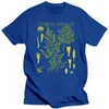 メンズTシャツTシャツカジュアルマンティーアブサン植物園の植物プリントアートボタニーブルームフルーツフラワーおかしい