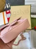 Luxus Umhängetasche Designer Tasche Umhängetasche Damen Handtasche Kettentasche Klassische Leder Mode Geldbörse Mini Tasche Umhängetasche Umhängetasche Geldbörse Handtaschen Pink