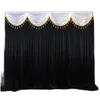 Party Decoration 10x10FT/3x3M Curtain Swag Wedding Backdrop Church Stage Background Drapery For Formal Event