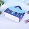 Embrulho de presente 50pcs/lote box box box saco de bebê de Natal Favores