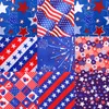 4th of July Day Dog Bandanas Patriotic Dog Bibs American Flag Pet Costume Adjustable Dog Cat Independence Day Triangle Scarf Kerchief for Small Medium Pet A705