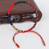 Charm Bracelets Handmade Tibetan Buddhist Lucky Friendship Love & Bangles For Women Men 4Colors Rope Amulet Gift