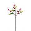 Fiori decorativi Piante da frutto artificiali Plastica finta 1 pz 56 cm Decorazione da giardino per ramo di un albero di simulazione di feste in ufficio a casa
