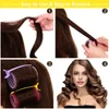 Hair Rollers Jumbo Hair Rollers Hair Curlers 24/48 Pcs 3 Sizes Large Self Grip Hair Curlers for Long Hair Big Hair Rollers for Long Hair 230505