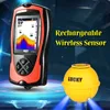 Fish Finder Lucky Sonar Fish Finder FF11081CWLA Rechargeable Wireless Sensor 45M Water Depth Echo Sounder Fishing Portable Fish Finder 230505