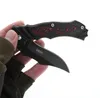 Utomhusöverlevnad Taktisk camping Folding Kniv Zinklegering HANDLE PORTABLE POCKT KNIVER Keychain Fruit Knife Mulitifunktionellt EDC -verktyg