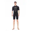 Combinaison de wetsuits Drysuits 3 mm Néoprène combinaison wets combinaison manche courte en une pièce Sang de plongée sol