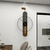 Wanduhren Minimalistisch Licht Luxus Kreativ Uhr Nordisch Wohnzimmer Personalisiert Einfach Modern Dekoration Groß