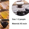 Kaffefilter filter kopp handbryggt harts origami set återanvändbar kakedroppsapparat