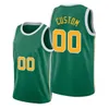 Custom Men Jayson Bostons Tatum Kristaps Porzingis Derrick White Celtics Jaylen Brown Jrue Holiday Al Horford Sam Hauser Banton Basketball Jerseys