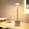 Lampes de table veilleuse luminosité métal lampe de bureau pour Restaurant chambre dortoir 1 pièces gradation Portable Usb