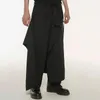Męskie spodnie 23ss spodnie średnie pory luźne japoński styl retro menu casualna spódnica spodni