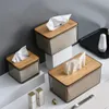 Caixas de tecidos guardanapos da caixa de lenços de papel plástico da caixa de lenços de papel da caixa de tecido de decoração da sala de estar da sala de estar da cozinha da área de cozinha da área de trabalho da área de armazenamento nórdico Z0505