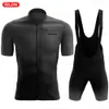 Radtrikot Sets 2023 Raudax Sports Team Trainingsbekleidung Atmungsaktiv Herren Kurzarm Mallot Ciclismo Hombre Verano 230505