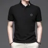Mann Polos Shirt Designer Herren T -Shirts Sommer kurze Polo -Tops mit Budge Stickerei T -Shirts Sticker Hals TE 10f
