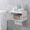 Serwetki pudełka tkanki serwetki puste drewno drewniane plastikowe wodoodporne pudełko tkanki łazienka wc uderzenie za darmo ręcznik papierowy pudełko na ścianę papier toaletowy han