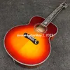 Custom 12 corde Grand Jumbo Flamed Maple Back Side Tabacco Burst Chitarra acustica