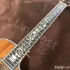 41-calowy 41-calowy D45 Forma 12-strunowa KOA drewniana szklana palcem prawdziwą abalone inkrustowaną akustyczną gitarą drewnianą