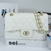 Designer Shoulder Bag Bags Channel Flap Totes Chain Bagss Clutch Caviar Handbag Thread Purse Double Letters Solid Waist 111