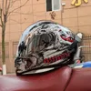 Hełmy łyżwia Profesjonalne bezpieczeństwo podwójne obiektyw motocyklowy kask Cross Country Full Face Helmet Capacete Dot zatwierdzony Casco Moto 230505