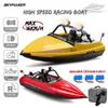 ElectricRC Boats Wltoys Boat WL917 Mini RC Jet Boat with Remote Control Water Jet Thruster 2.4G Electric High Speed Racing Boat Toy for Children 230504